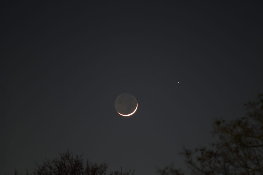 Moon and Mars, March 22nd, 2015 by Ryan Marciniak