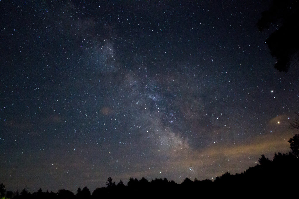 The Milky Way toward Sagittarius - Lake Kinesis, Ontario, July 24th, 2016